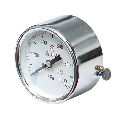 Railway Vehicle Locomotive Instrumentation H60Z Single Needle Pressure Gauge