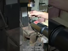 অ্যান্টি রোল বার জয়েন্ট রাবার মেটাল গোলাকার ভারবহন জন্য উচ্চ মানের বাঁধা বুশ প্রয়োগ